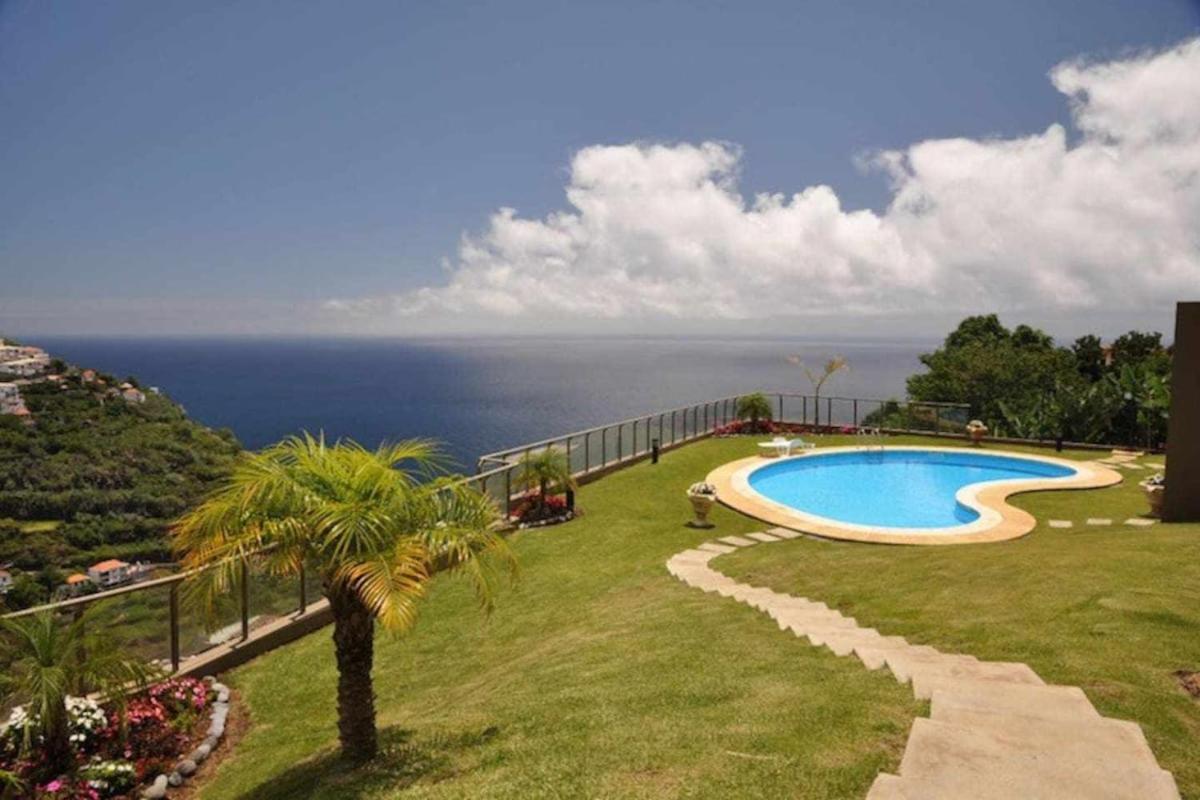 Plaza Bay Luxury Apartment With Swimming Pool Calheta  Eksteriør bilde